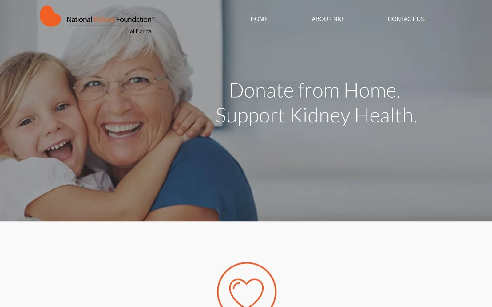 The National Kidney Foundation website